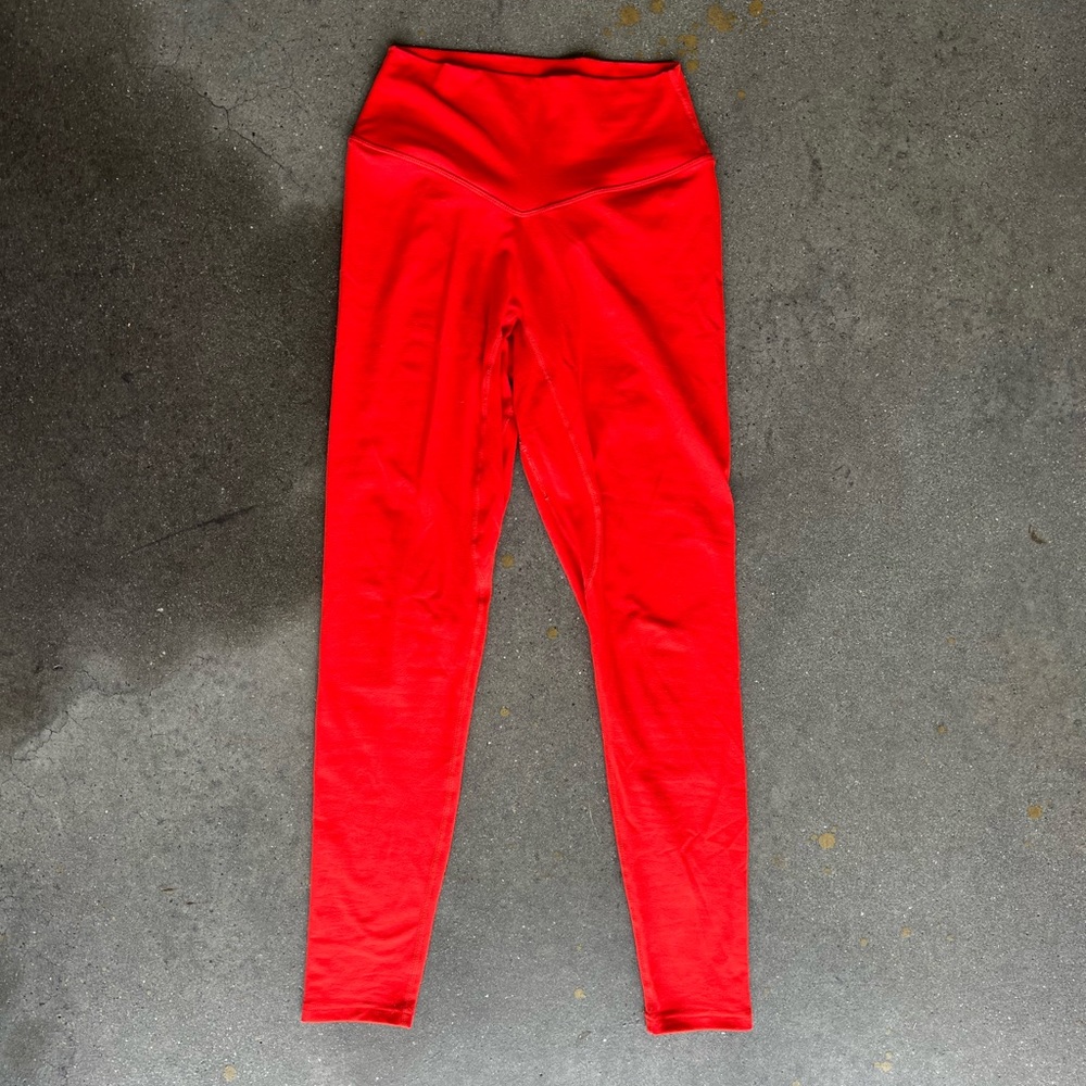 Balance athletica orange leggings